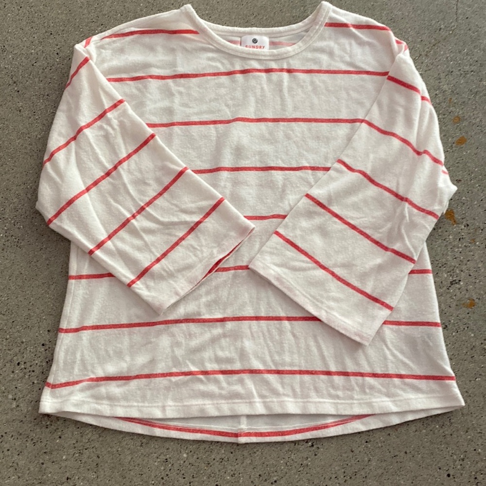 Sundry 3/4 sleeve Hatchi Top